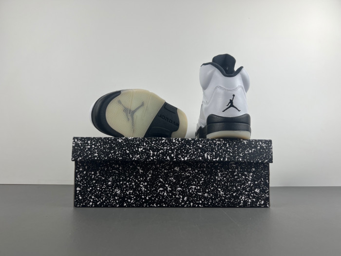air jordan 5 "white/black" dd0587-110