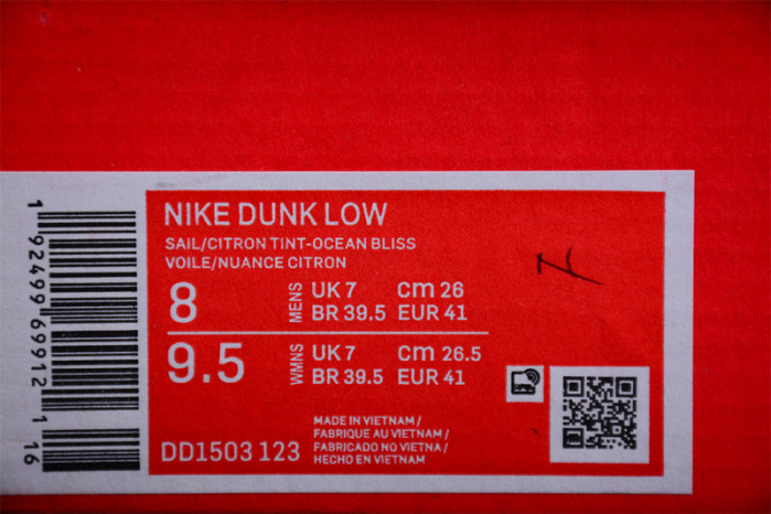 nike dunk low ocean bliss citron tint dd1503 123