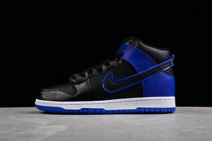 nike dunk high blue camo dd3359-001