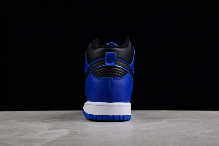 nike dunk high blue camo dd3359-001