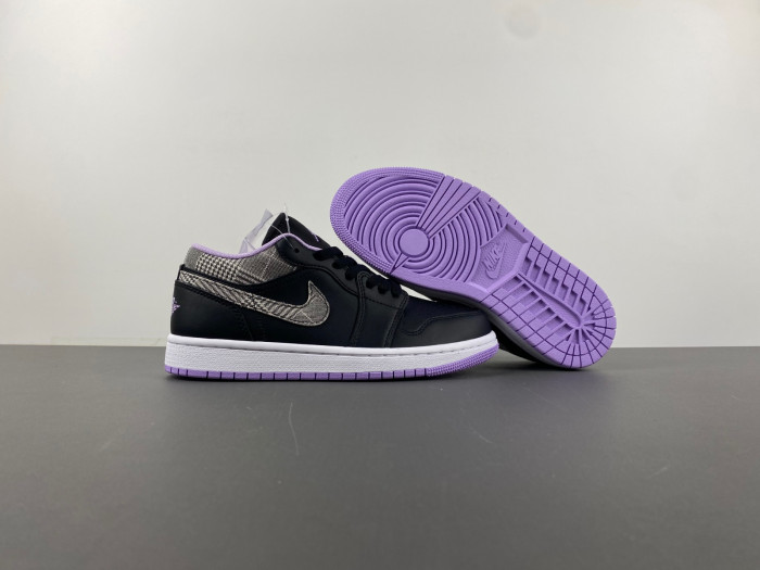 Air Jordan 1 Low Houndstooth (GS) - DH0570-015