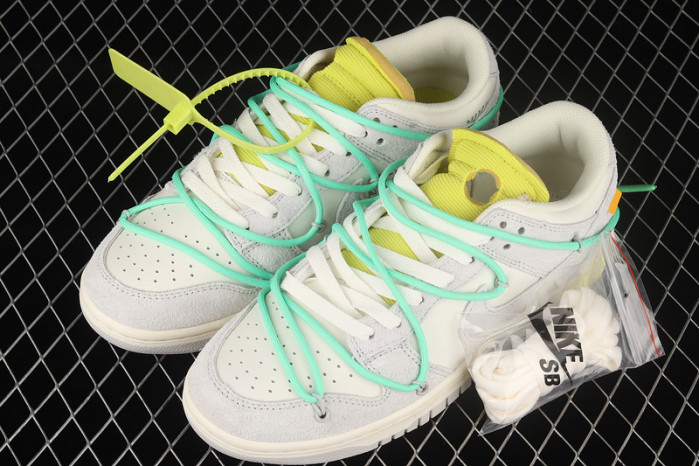 nike dunk low ofw lot 14 of 50 dj0950-106