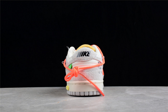nike dunk low ofw lot 11 - dj0950-108