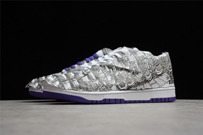 nike dunk low flip the old school (w) dj4636-100