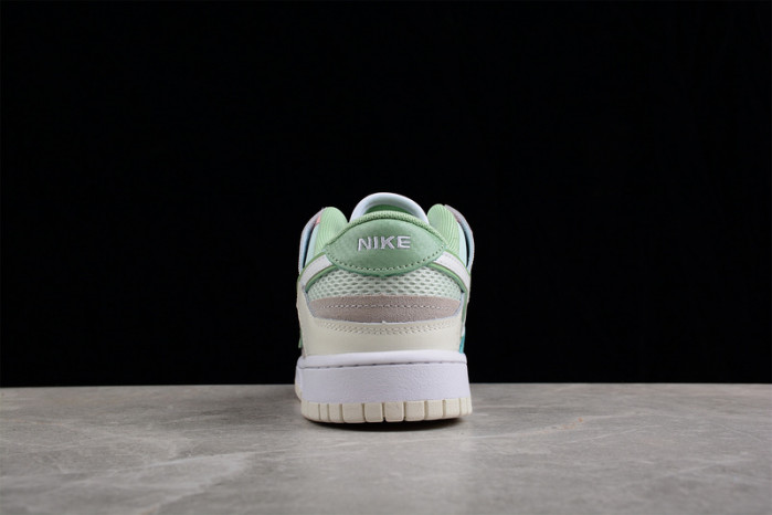 nike dunk low scrap grey haze phantom - dm0802-001