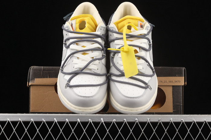 ofw x nk dunk low 41 of 50 dm1602-105