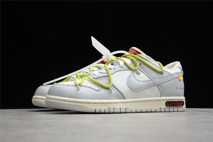 ofw x nk dunk low 8 of 50 dm1602-106