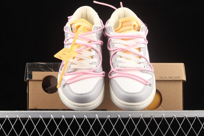 nike dunk low ofw lot 9 of 50 dm1602-109