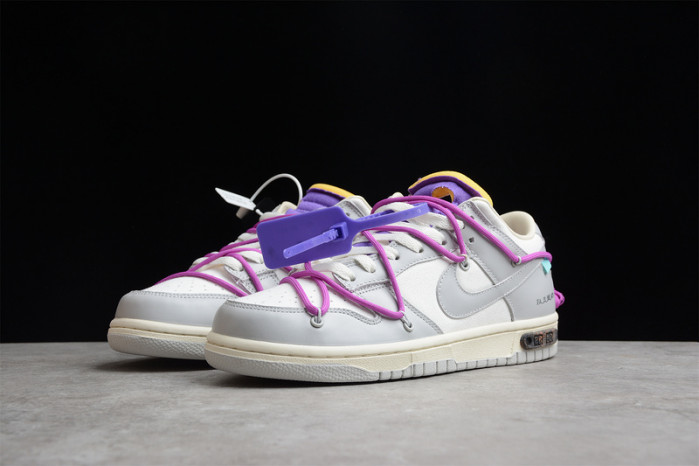 nike dunk low ofw lot 28 of 50 dm1602-111