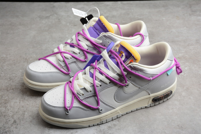 nike dunk low ofw lot 28 of 50 dm1602-111