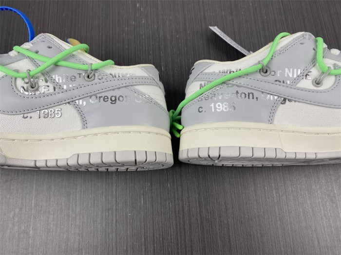nike dunk low ofw lot 26 of 50 dm1602-116