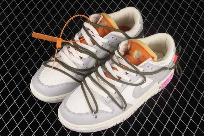 nike dunk low ofw lot 22 of 50 dm1602-124