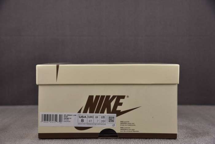 TRAVIS SCOTT X AIR JORDAN 1 LOW OG DM7866-101