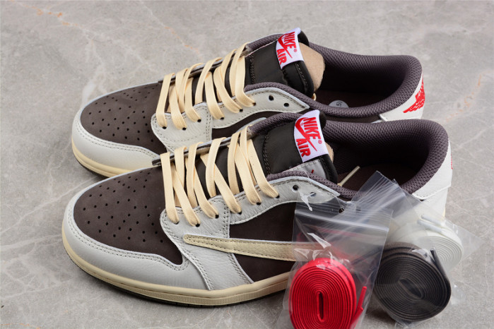 travis scott x air jordan 1 low og reverse mocha dm7866-162