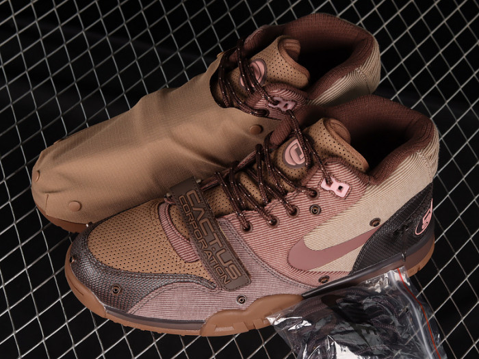 nike air trainer 1 sp travis scott wheat dr7515-200