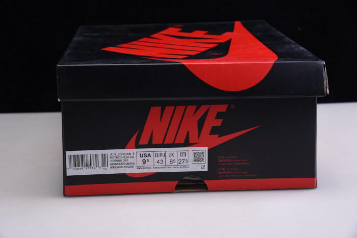 air jordan 1 retro high black game royal - 555088-041