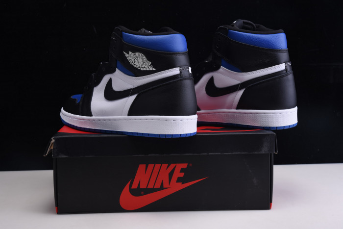 air jordan 1 retro high black game royal - 555088-041