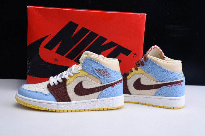 air jordan 1 mid se fearless maison chateau cu2803-200