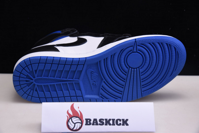 air jordan 1 retro high black game royal - 555088-041