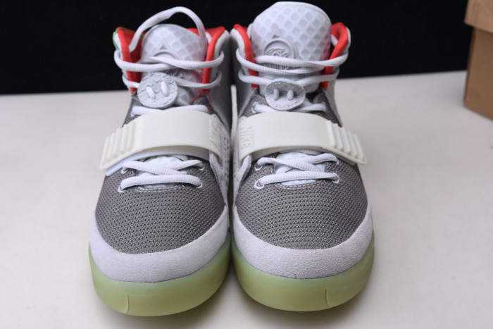 nike air Y**zy 2 pure platinum wolf grey mens 508214-010
