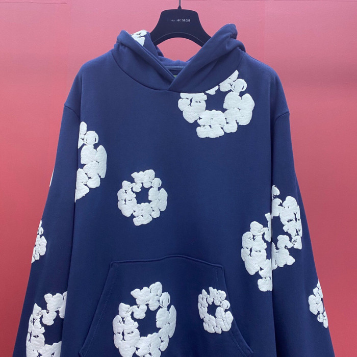 ALL KINDS OF COLOR DENIM TEARS HOODIE