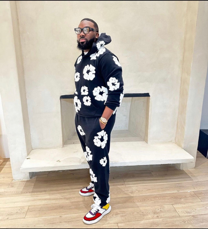 ALL KINDS OF COLOR DENIM TEARS SWEATPANTS