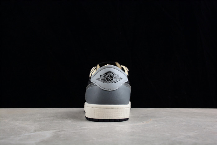 jordan 1 low og ex black smoke grey - dv0982-006