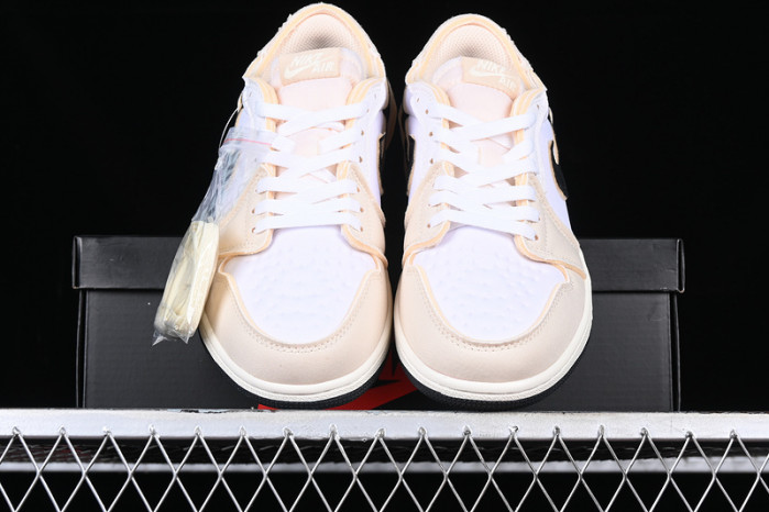 air jordan 1 low og ex "sail" dv0982-100