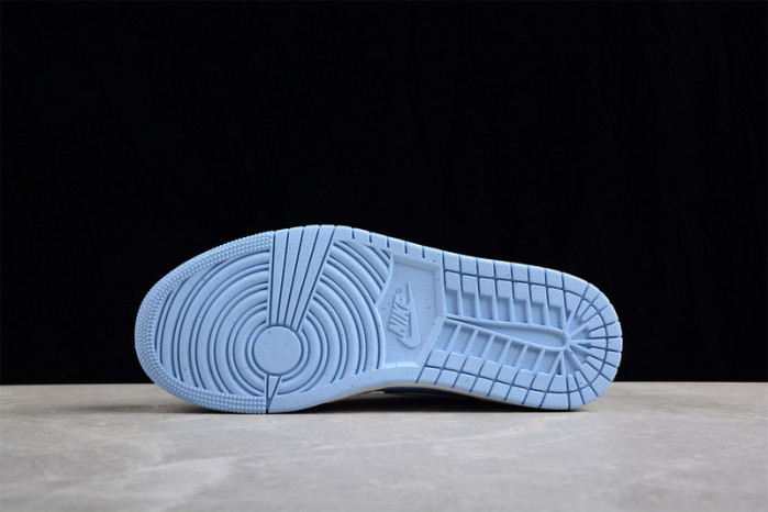 jordan 1 low se reverse ice blue (w) - dv1299-104