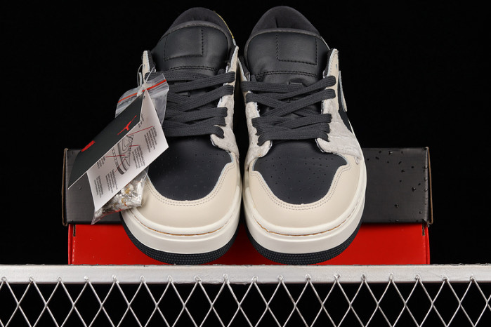 air jordan 1 low elevate se anthracite light bone dv1494-001