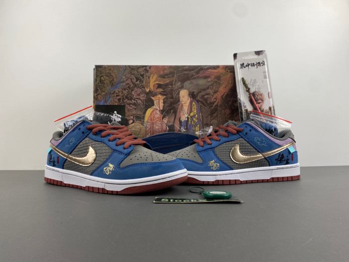 nike dunk low black myth wukong dv2433-109