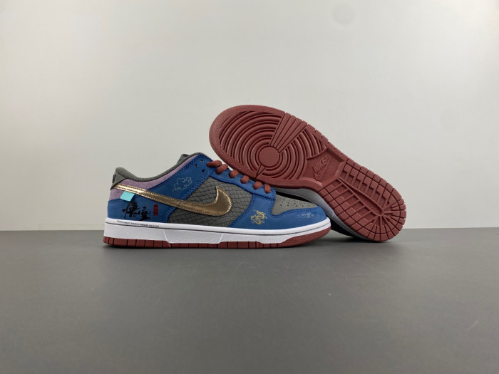 nike dunk low black myth wukong dv2433-109