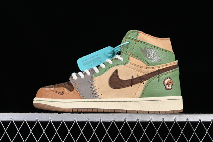 jordan 1 generation high bang series voodoo doll dz7292-100