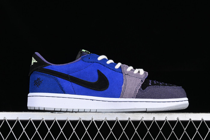 zion williamson x air jordan 1 low og "voodoo" dz7292-420