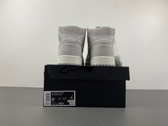 Jordan 1 Mid SE Neutral Grey Sail FQ7720-002