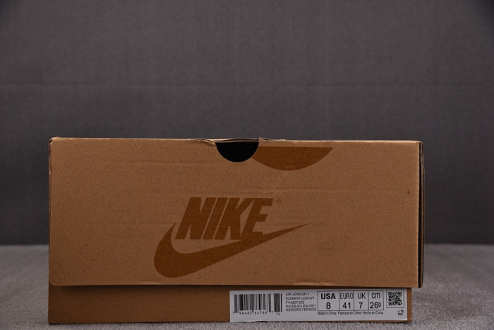 Air Jordan 1 Low Element Gore-Tex Black Challenge Red FV4227-002