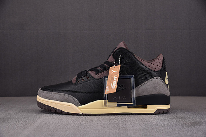 a ma maniere x air jordan 3 “black” fz4811-001