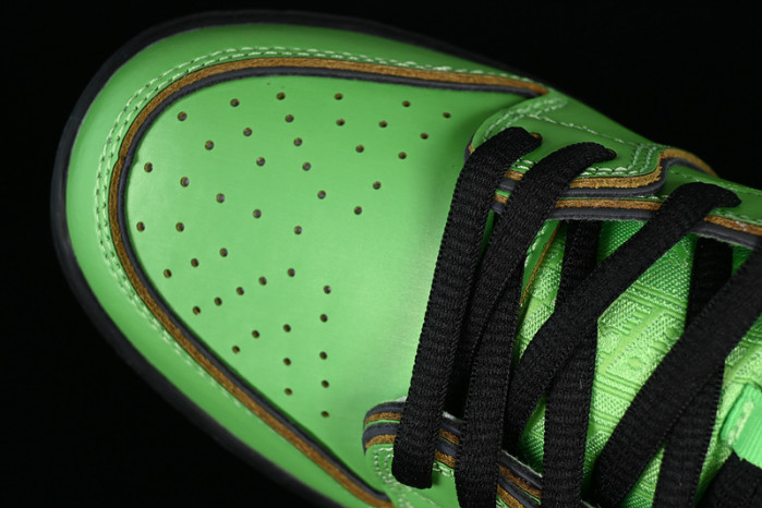 powerpuff girls nike sb dunk low "buttercup" fz8319-300