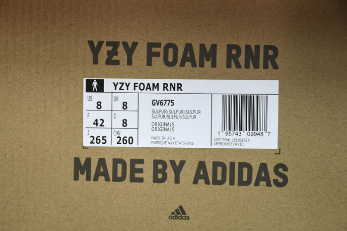 ad1d*s Y**zy foam rnnr sulfur gv6775