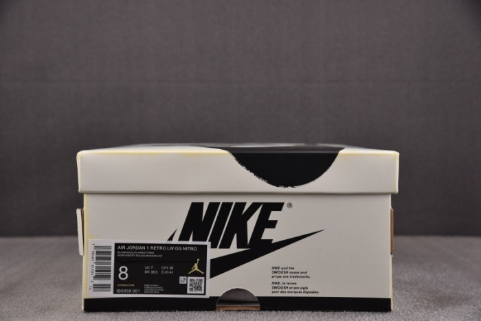 Nigel Sylvester X Air Jordan 1 Low OG Better With Time IB8958-001