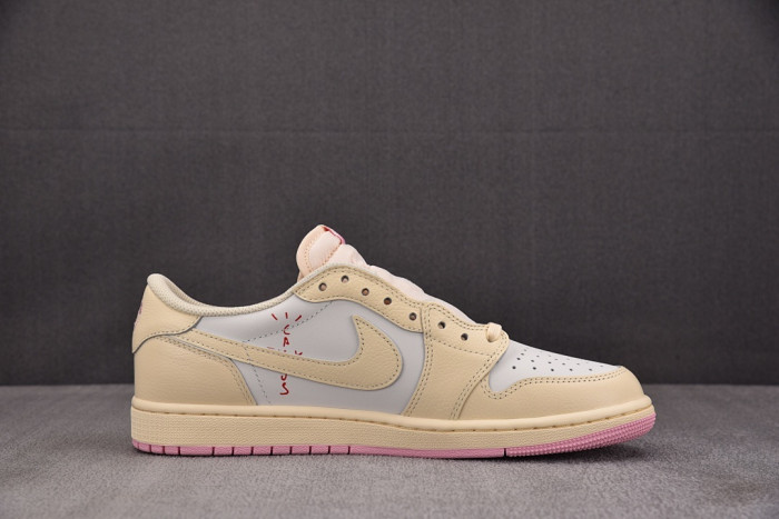 Air Jordan 1 Retro Low OG SP Travis Scott Shy Pink IQ7604-100